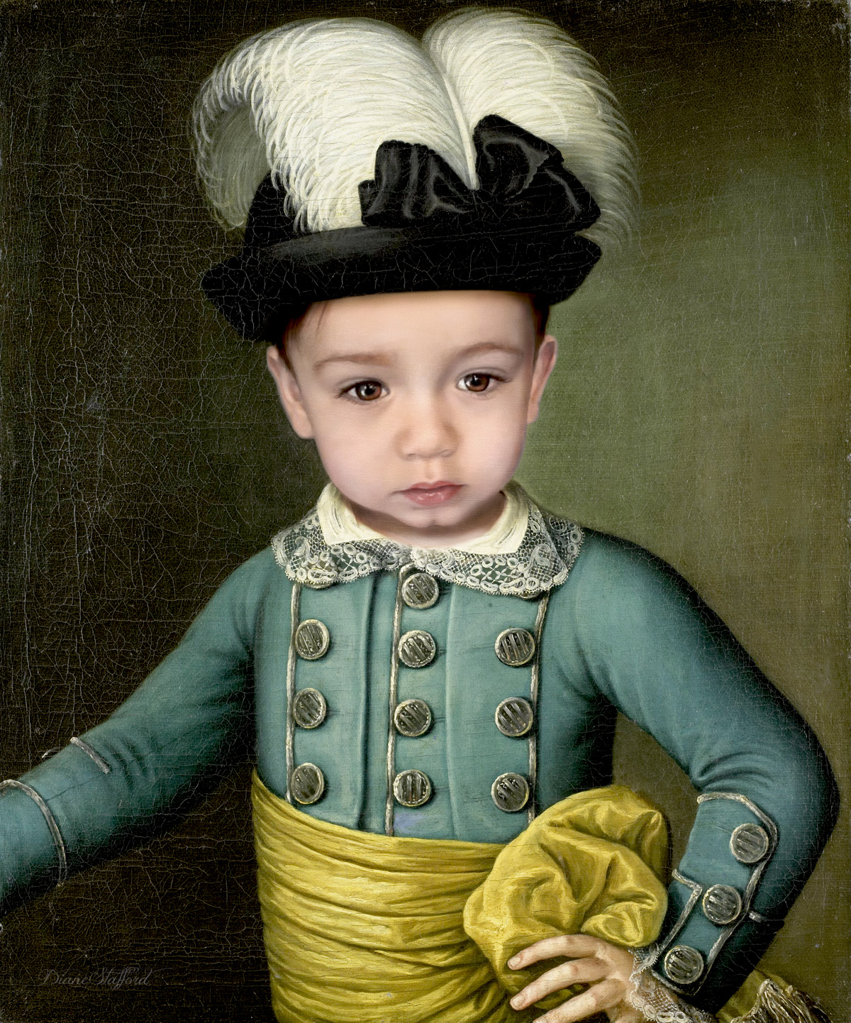 Little Prince William Portrait